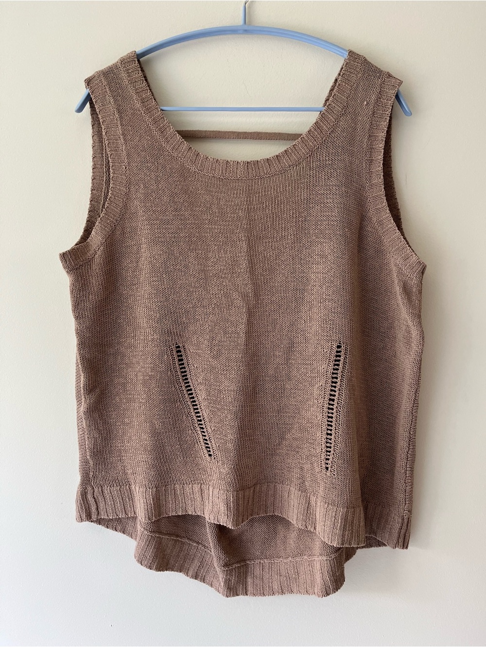 Inhabit Knit Open Back Tank